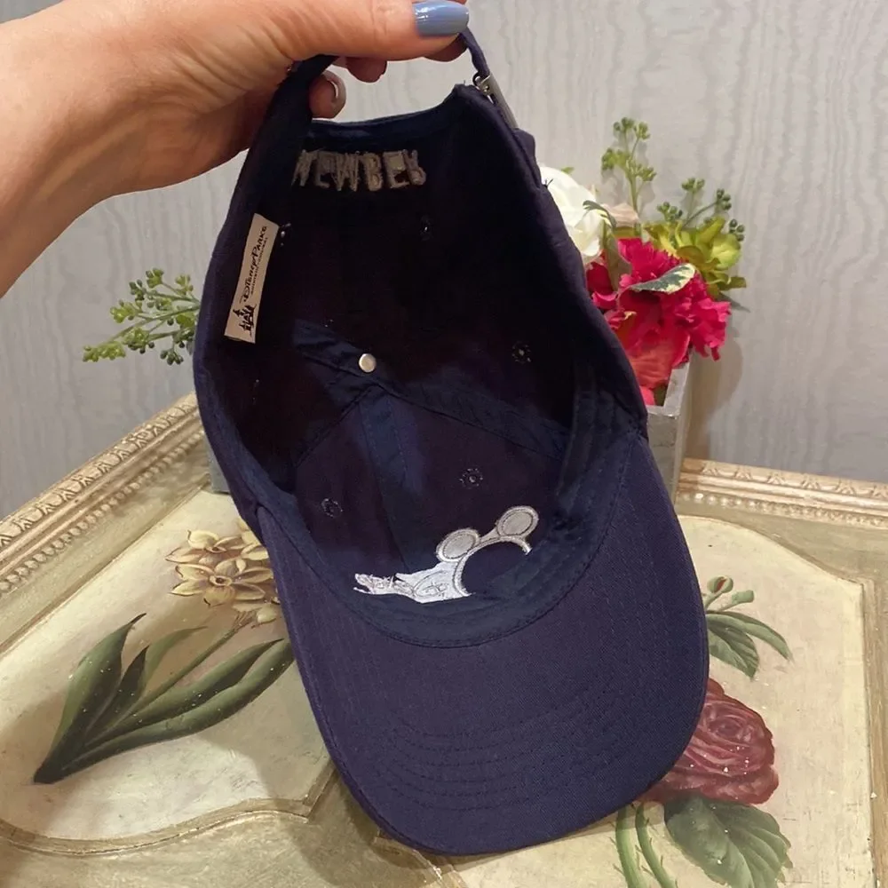 Disney Parks Disney Vacation Club Member Adjustable Cap Hat Blue Strap Back